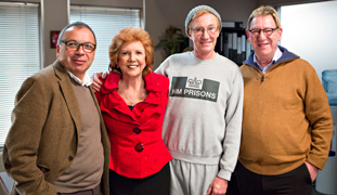 Marks and Gran with Cilla Black